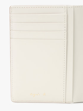 VOYAGE ウィメンズ バッグ＆ウォレット レザー 三つ折り ウォレット ”ava” TAW02A-01 ホワイト系その他