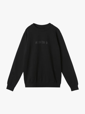 FEMME ウィメンズ ロゴ コットン 長袖 スウェット ”Cuppo” ブラック