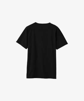 HOMME メンズ メンズ "b." ロゴ オーガニックコットン 半袖 Tシャツ ブラック