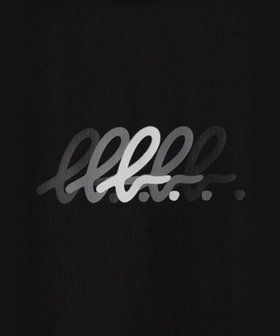 HOMME メンズ メンズ "b." ロゴ オーガニックコットン 半袖 Tシャツ ブラック