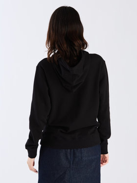 FEMME ウィメンズ アイコニック プリント コットン スウェット フーディ ”Lezard” ブラック