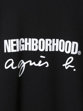 HOMME メンズ agnes b. x NH スウェットシャツ ブラック