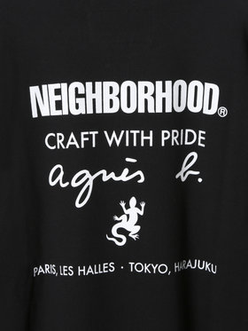 HOMME メンズ agnes b. x NH スウェットシャツ ブラック