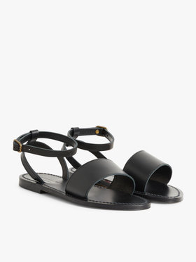 FEMME ウィメンズ 【Outlet】agnes b. × K.Jacques レザー サンダル ”Promethee” ブラック