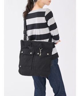 VOYAGE メンズ バッグ＆ウォレット agnes b. x POTR 2WAY ヘルメットバッグ POTR01-01 ブラック