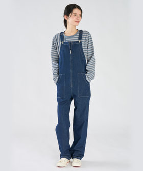 FEMME ウィメンズ デニム サロペット "Jardi" ネイビー