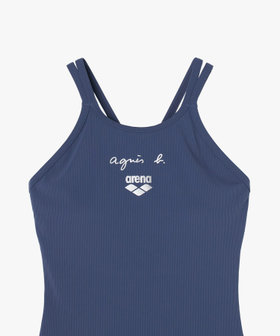 FEMME ウィメンズ agnes b. x arena フィットネスセパレート 水着 ブルー系その他