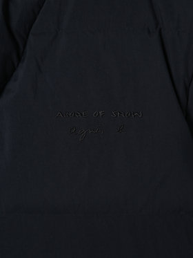 FEMME ウィメンズ agnes b. x ABODE OF SNOW “Mila 2.0 Down Jacket“ ブラック