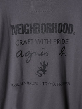 HOMME メンズ agnes b. x NH スウェットシャツ グレー