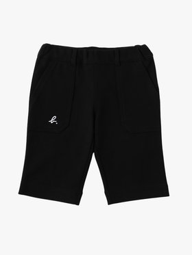 ENFANT ベビー ベビー "b."ロゴ バミューダパンツ ブラック