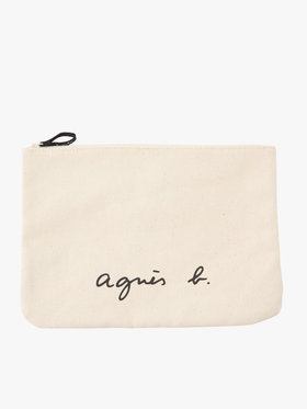 VOYAGE ウィメンズ バッグ＆ウォレット WEB限定 ロゴポーチ GO03‐04 ホワイト