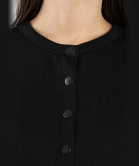 FEMME ウィメンズ 【by R 限定品】agnes b. フォトプリント 長袖 カーディガン "Asuka" マルチ