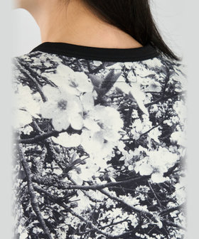 FEMME ウィメンズ 【by R 限定品】agnes b. フォトプリント 長袖 カーディガン "Asuka" マルチ