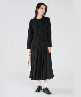 FEMME ウィメンズ 【by R 限定品】agnes b. フォトプリント 長袖 カーディガン "Asuka" マルチ