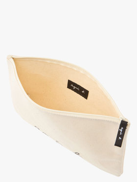 VOYAGE ウィメンズ バッグ＆ウォレット WEB限定 ロゴポーチ GO03‐04 ホワイト