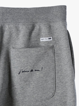 FEMME ウィメンズ agnes b. x HELLY HANSEN スウェットパンツ グレー