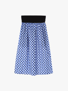 FEMME ウィメンズ 【Outlet】IDJ0 JUPE スカート ブルー系その他