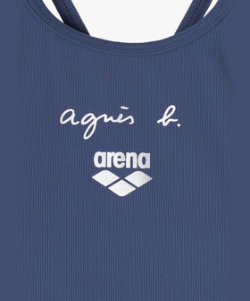 FEMME ウィメンズ agnes b. x arena フィットネスセパレート 水着 ブルー系その他