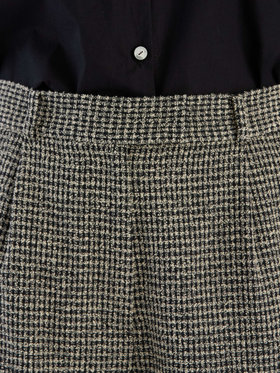 To b. by agnès b. 【Outlet】ブークレヴィシーパンツコート ブラック