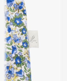 ENFANT ベビー ベビー フラワープリント コットン ノースリーブ ワンピース ブルー系その他