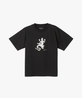 FEMME ウィメンズ アイコニック コットン 半袖 Tシャツ "Lezard" ブラック