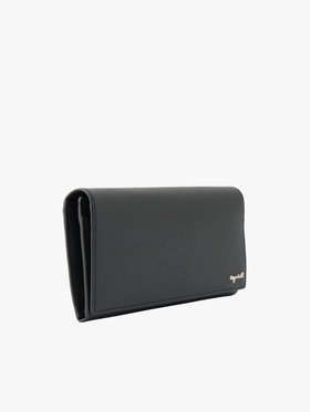 VOYAGE メンズ バッグ＆ウォレット レザーロングウォレット"Simon" MH18-02 ブラック