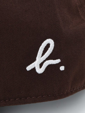 FEMME ウィメンズ ”b.”ロゴ コットン キャップ ブラウン系その他