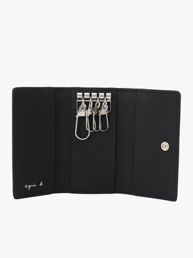 VOYAGE メンズ バッグ＆ウォレット レザーキーケース"Simon" MH18-03 ブラック