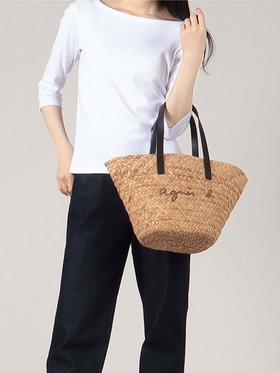 VOYAGE ウィメンズ バッグ＆ウォレット EC限定かごバッグ QAX01-01 ブラック