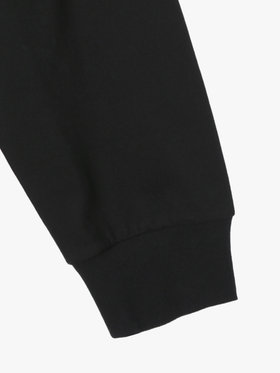 HOMME メンズ agnes b. x NH クルーネック 長袖 Tシャツ ブラック