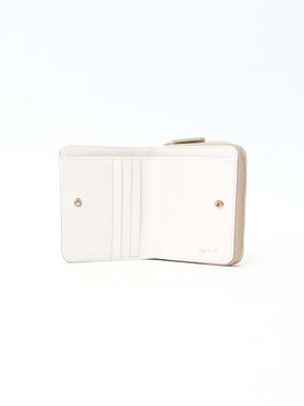 VOYAGE ウィメンズ バッグ＆ウォレット レザー 二つ折り ウォレット "Petit b." EW13Bー09 ベージュ