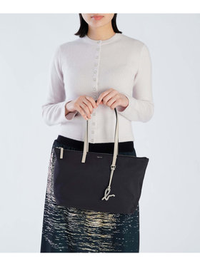 VOYAGE ウィメンズ バッグ＆ウォレット ナイロン ミディアム トートバッグ "Adele" ZAS10-01 ベージュ