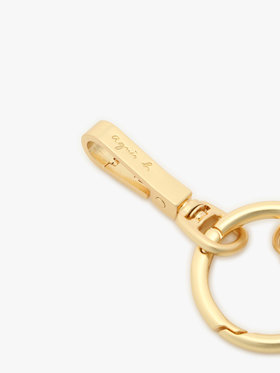 VOYAGE ウィメンズ バッグ＆ウォレット ロゴ メタル カーディガンプレッション チャーム ABA01-01 ブラック