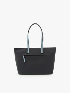 VOYAGE ウィメンズ バッグ＆ウォレット ナイロン ミディアム トートバッグ "Adele" ZAS10-01 ブルー