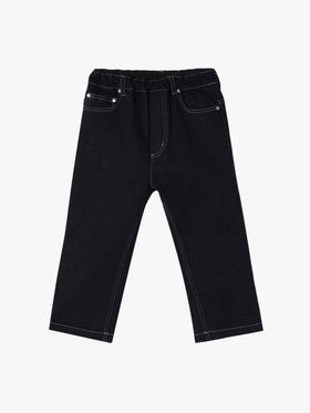 ENFANT ベビー ベビー デニムパンツ ネイビー
