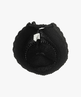 To b. by agnès b. クロシェ ハット ブラック