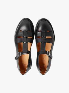 HOMME メンズ CU17 SANDALES サンダル ブラック