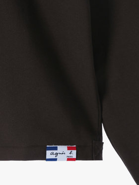 FEMME ウィメンズ オーガニックコットン メルトン 長袖 カーディガンプレッション ”Le Classique” ベージュ