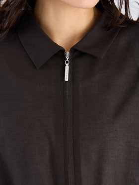 To b. by agnès b. 【Outlet】コットンボイル ブルゾン ブラック