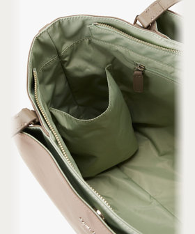 VOYAGE ウィメンズ バッグ＆ウォレット ナイロン 2way ラージ トートバッグ "Origami" ABS07-04 ブラウン