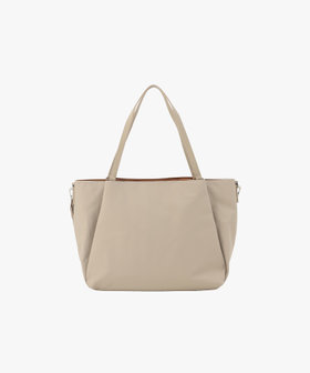 VOYAGE ウィメンズ バッグ＆ウォレット ナイロン ラージ トートバッグ "Origami" ABS07-04 ベージュ