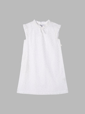ENFANT ガールズ TW11 E ROBE キッズ ワンピース ホワイト
