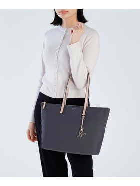 VOYAGE ウィメンズ バッグ＆ウォレット ナイロン ラージ トートバッグ "Adele" ZAS10-02 ベージュ系その他