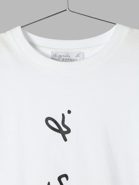 ENFANT ユニセックス 【Outlet】S035 E TS キッズ Tシャツ ホワイト