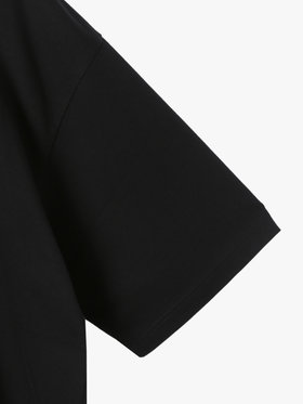 HOMME メンズ agnes b. x NH クルーネック 半袖 Tシャツ ブラック