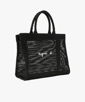 VOYAGE ウィメンズ バッグ＆ウォレット ナイロン メッシュ ラージ トートバッグ ABX03-02 ブラック