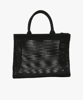 VOYAGE ウィメンズ バッグ＆ウォレット ナイロン メッシュ ラージ トートバッグ ABX03-02 ブラック