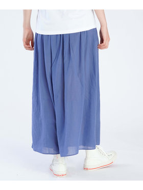 FEMME ウィメンズ 【Outlet】ガーゼ調コットン スカート "Telma" ブルー