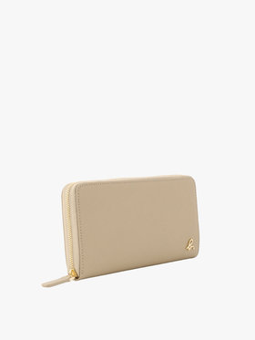 VOYAGE ウィメンズ バッグ＆ウォレット レザー ラウンドジップ ロングウォレット "Petit b." EW13Bー05 ベージュ