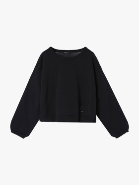 To b. by agnès b. 【Outlet】WS91 PULLOVER クルーネックニットプルオーバー ブラック